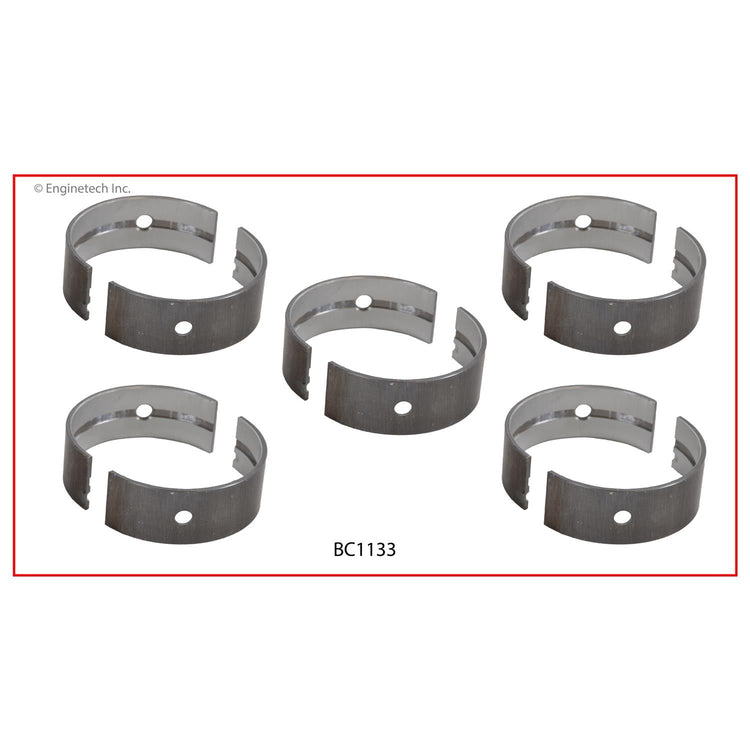 Enginetech BC1133.25 Engine Full Crankshaft Main Bearing Set for Toyota Celica and Corona