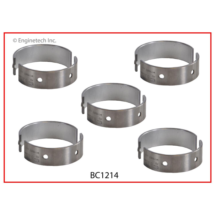 Enginetech BC1214STD Engine Full Crankshaft Main Bearing Set for Toyota Echo and Prius