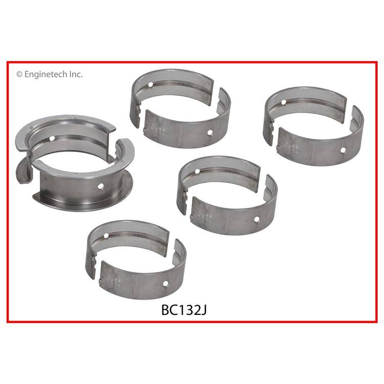 Enginetech BC132J.50 Engine Crankshaft Main Bearing Set for Cadillac Vehicles