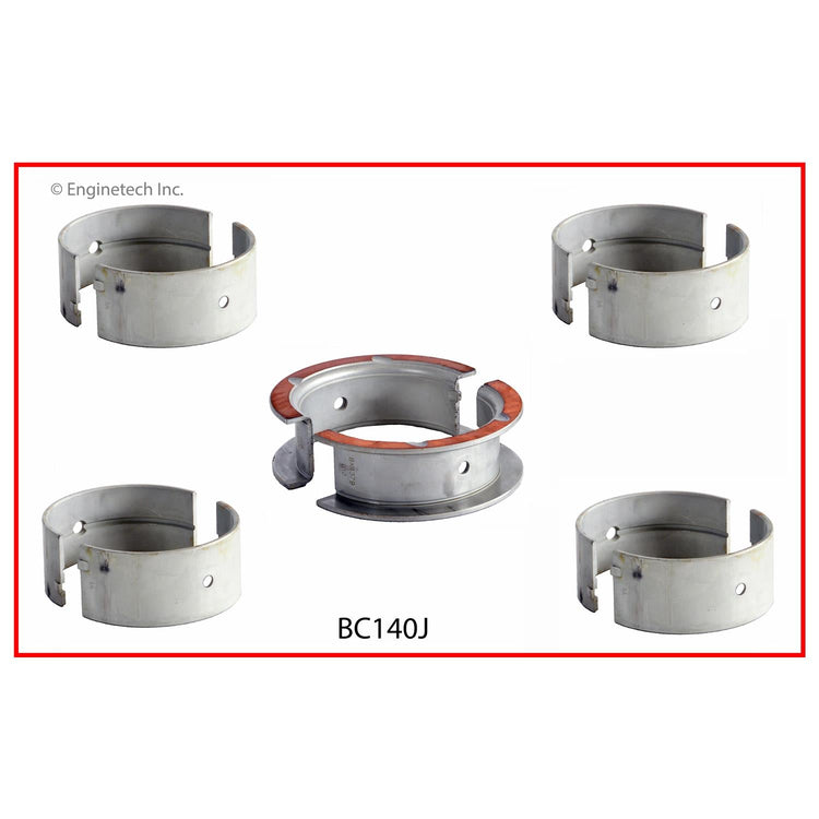 Enginetech BC140J010 Engine Full Crankshaft Main Bearing Set for Buick Vehicles