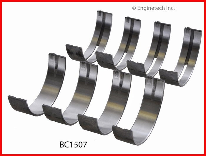 Enginetech BC1507.50 Engine Full Crankshaft Main Bearing Set for Hyundai and Kia Vehicles