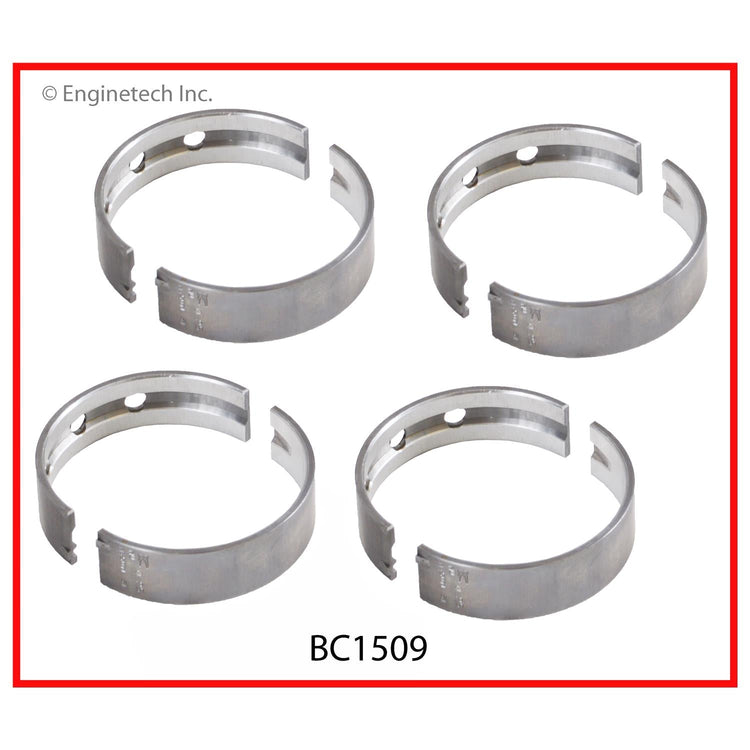 Enginetech BC1509STD Engine Full Crankshaft Main Bearing Set for Suzuki and Chevrolet Vehicles