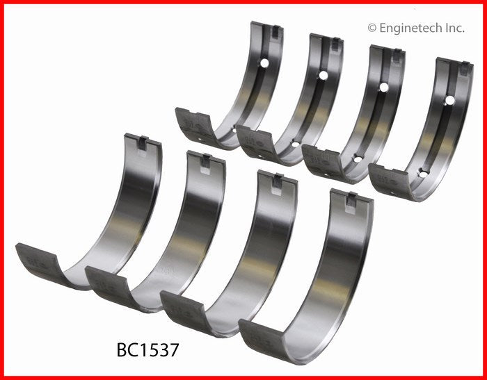 Enginetech BC1537.50 Engine Full Crankshaft Main Bearing Set for 2012-2013 Acura and Honda Models