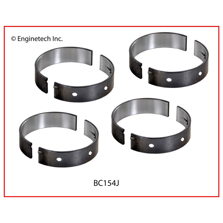 Enginetech BC154J.25 Engine Full Crankshaft Main Bearing Set for Chrysler and Dodge Models