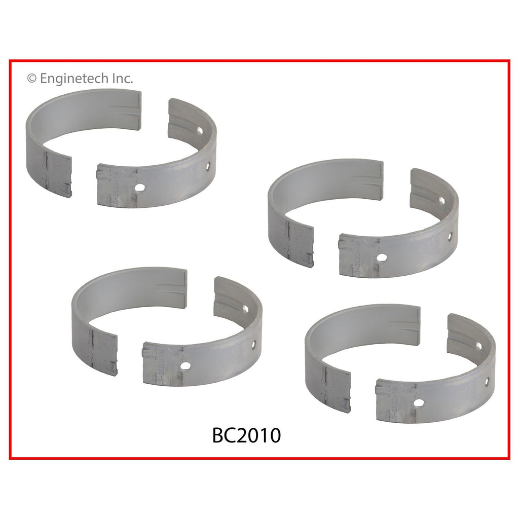 Enginetech BC2010STD Engine Full Crankshaft Main Bearing Set for Mazda MPV 1989-1998