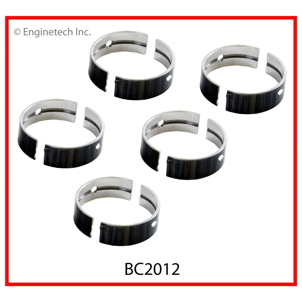 Enginetech BC2012.50 Engine Full Crankshaft Main Bearing Set for Mazda 323 and Protege