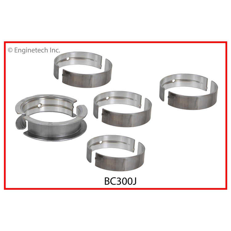 Enginetech BC300J010 Engine Full Crankshaft Main Bearing Set for Buick 1966-1971