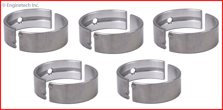 Enginetech BC3108.25 Engine Full Crankshaft Main Bearing Set for Mazda 3, 5, CX-5 (2014-2016)