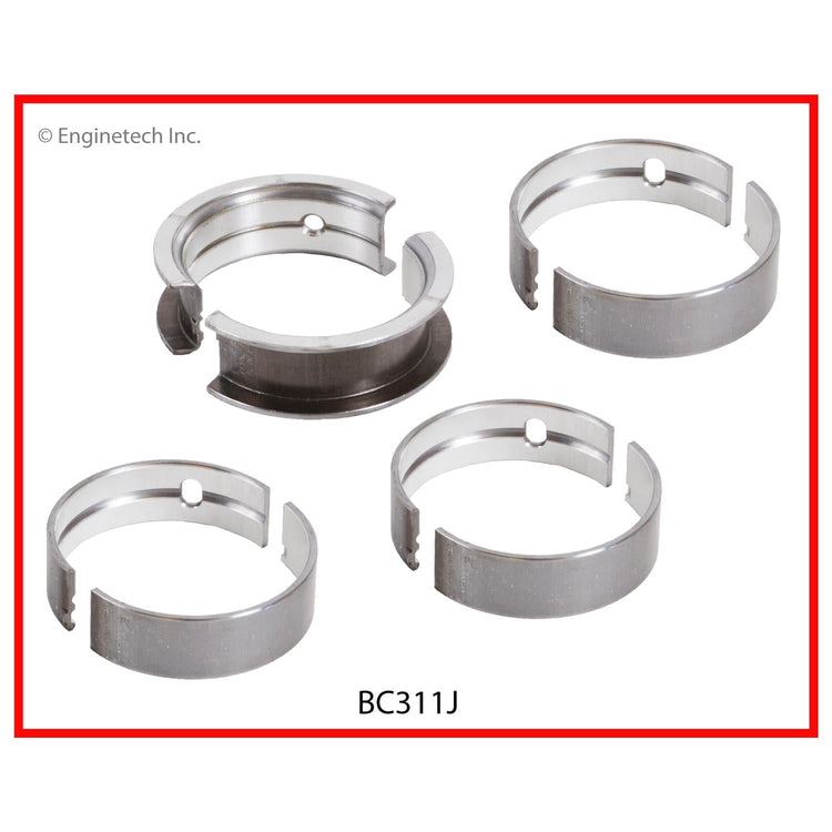 Enginetech BC311J030 Engine Full Crankshaft Main Bearing Set for Dodge and Chrysler Vehicles