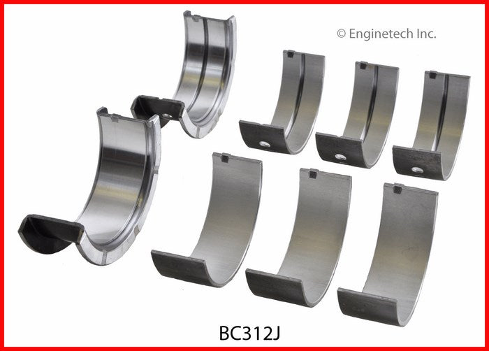 Enginetech BC312J020 Engine Full Crankshaft Main Bearing Set for Reliable Engine Support