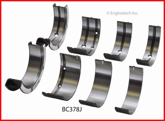 Enginetech BC378J.75 Engine Full Crankshaft Main Bearing Set for Jeep and Buick Vehicles