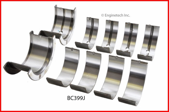 Enginetech BC399J020 Engine Full Crankshaft Main Bearing Set for Reliable Performance