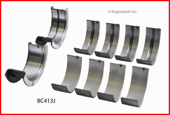 Enginetech BC413J010 Engine Crankshaft Main Bearing Set for Jeep and Eagle Models