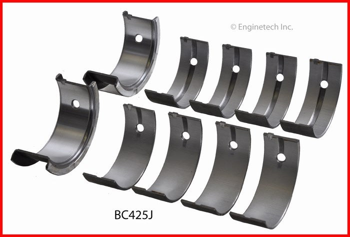 Enginetech BC425JSTD Engine Full Crankshaft Main Bearing Set for Chrysler Vehicles