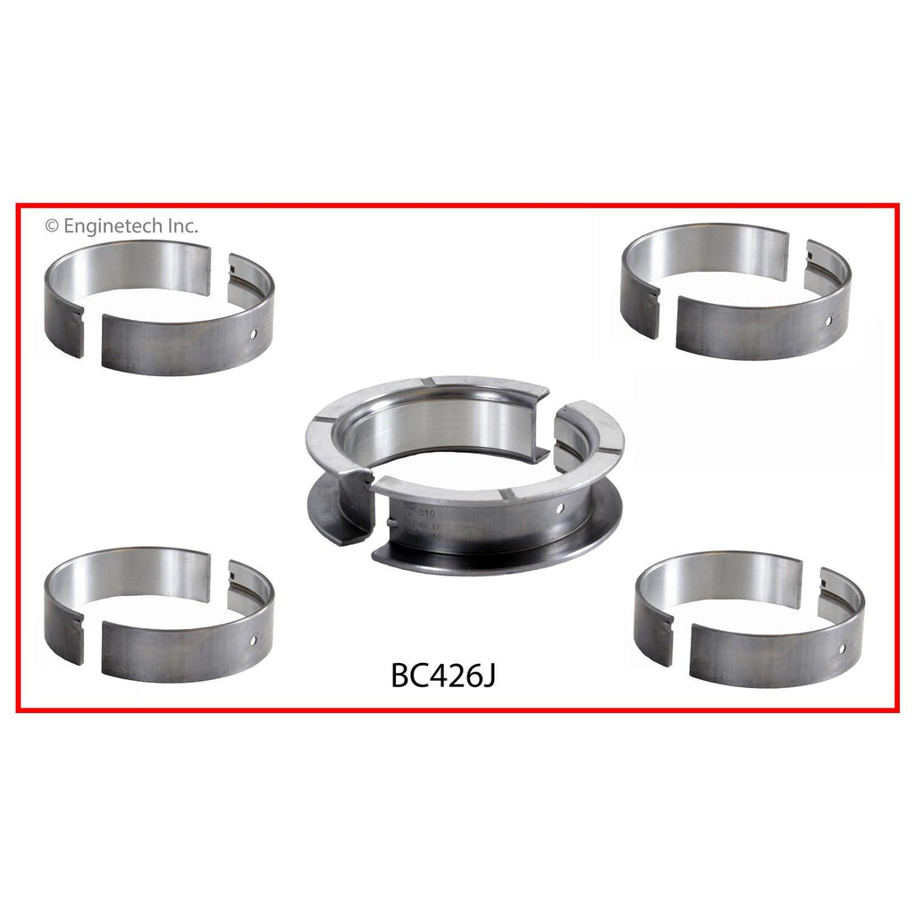 Enginetech BC426J030 Engine Full Crankshaft Main Bearing Set for Reliable Engine Support