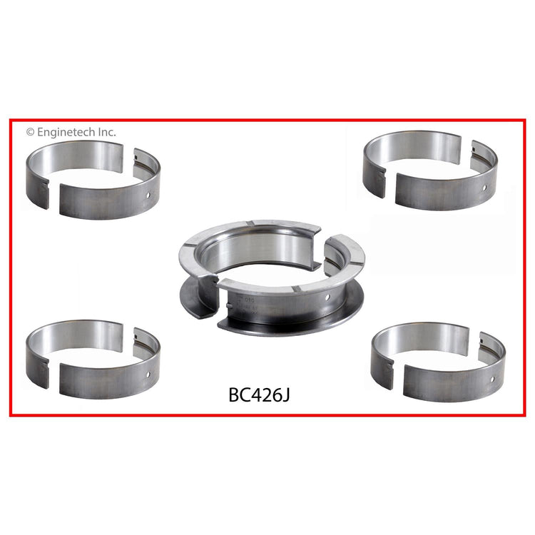 Enginetech BC426J030 Engine Full Crankshaft Main Bearing Set for Reliable Engine Support