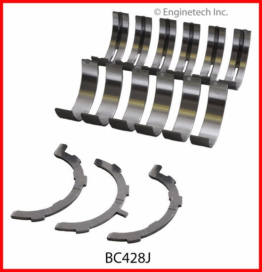 Enginetech BC428JSTD Engine Full Crankshaft Main Bearing Set for Enhanced Performance