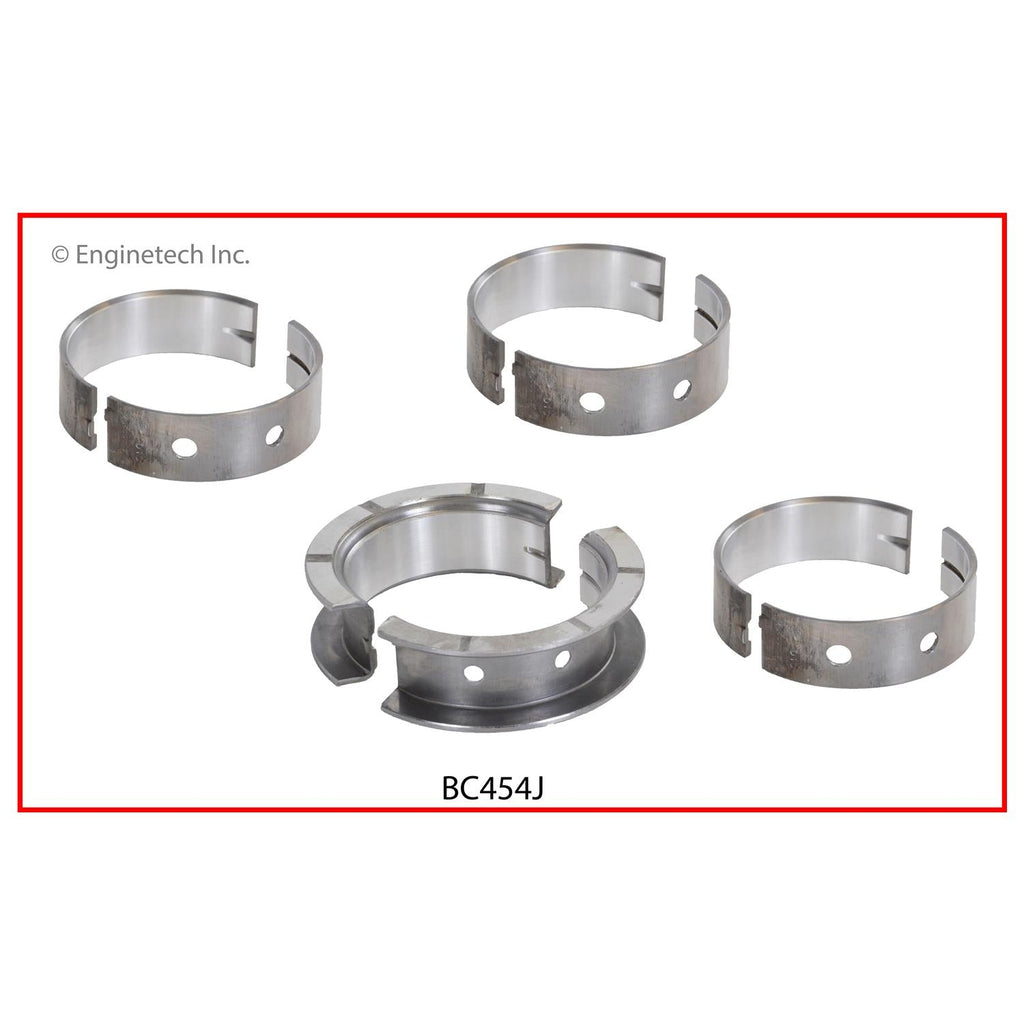 Enginetech BC454JSTD Engine Full Crankshaft Main Bearing Set for 1994 Buick and Oldsmobile Models