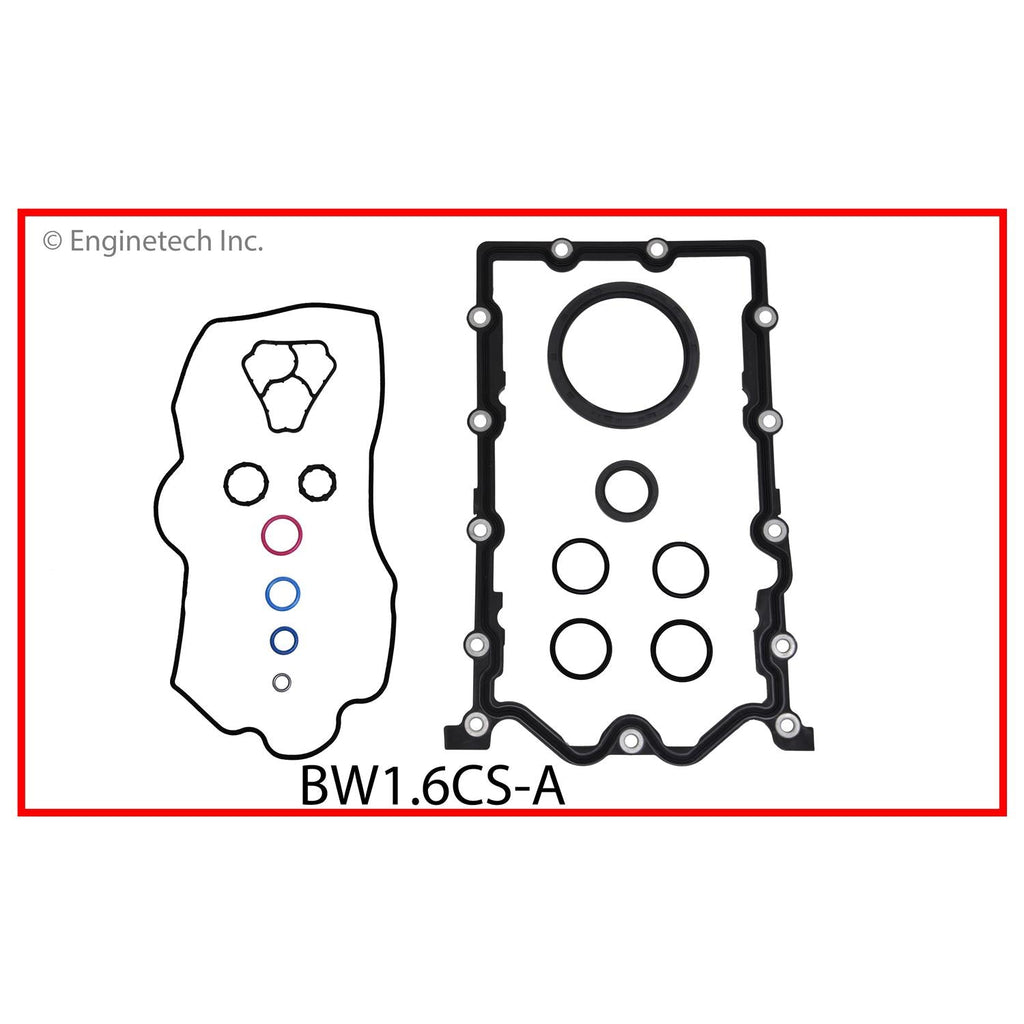 Enginetech Engine Lower End Gasket Set for BMW Mini Cooper (Part BW1.6CS-A)