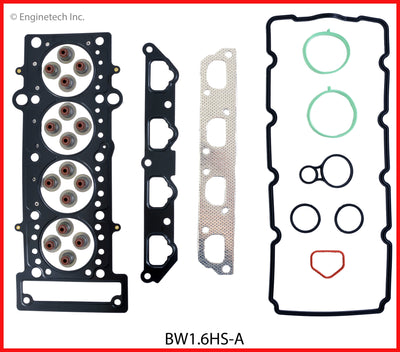 Enginetech Cylinder Head Gasket Set for BMW and Mini Cooper with Head Bolts - Part BW1.6HS-AWB