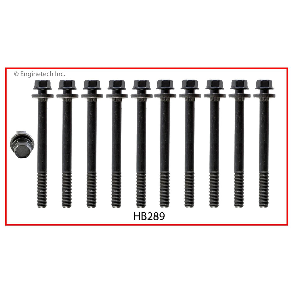 Enginetech Cylinder Head Gasket Set for BMW and Mini Cooper with Head Bolts - Part BW1.6HS-AWB