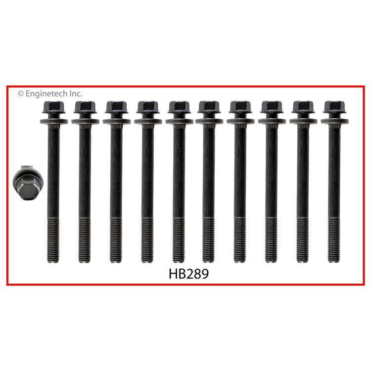Enginetech Cylinder Head Gasket Set for BMW and Mini Cooper with Head Bolts - Part BW1.6HS-AWB