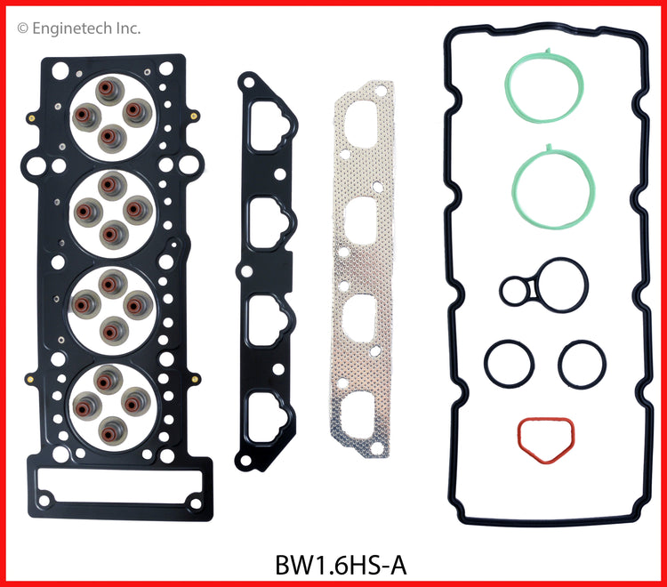 Enginetech BW1.6HS-A Engine Cylinder Head Gasket Set for Mini Cooper
