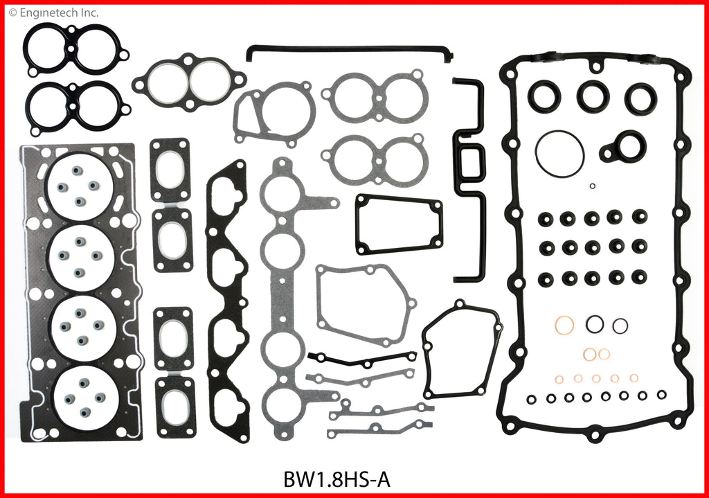 Enginetech Cylinder Head Gasket Set for BMW 318i and 318is (Part BW1.8HS-A)