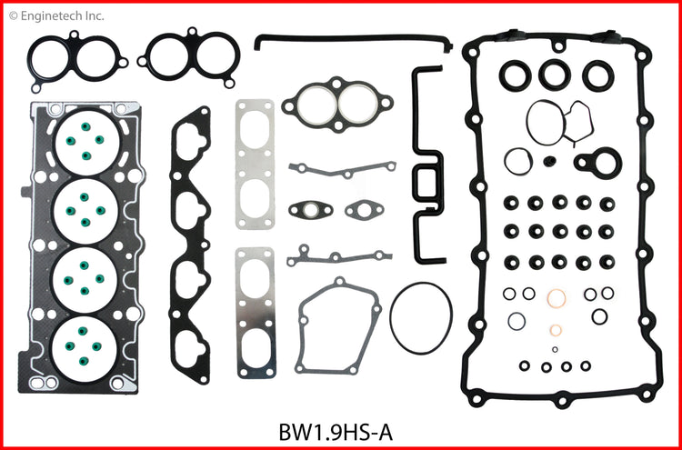 Enginetech BWPBW1.9HS-A Engine Cylinder Head Gasket Set for BMW Z3 & 318i