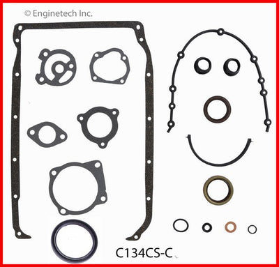 Enginetech C134CS-C Engine Lower End Gasket Set for GMC and Chevrolet Vehicles