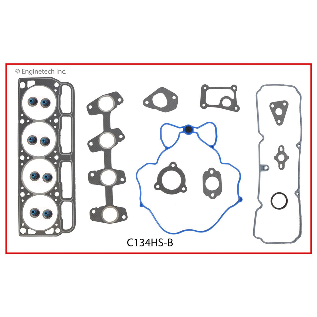 Enginetech C134HS-B Engine Cylinder Head Gasket Set for GMC & Chevrolet Vehicles