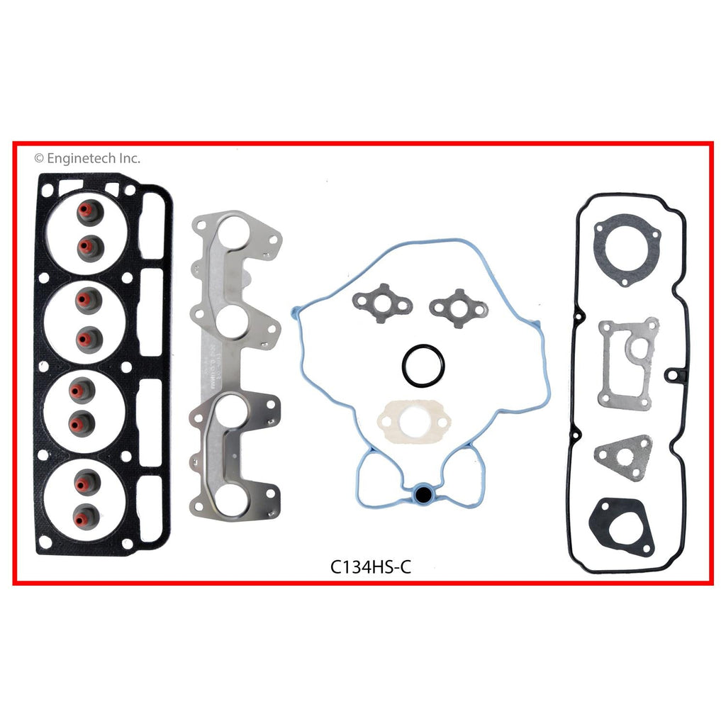 Enginetech C134HS-C Engine Cylinder Head Gasket Set for Chevrolet and GMC S10 and Sonoma