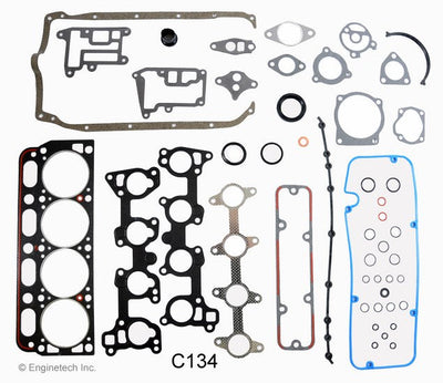 Enginetech C134 Engine Rebuilders Full Gasket Set for GMC and Chevy Car and Truck