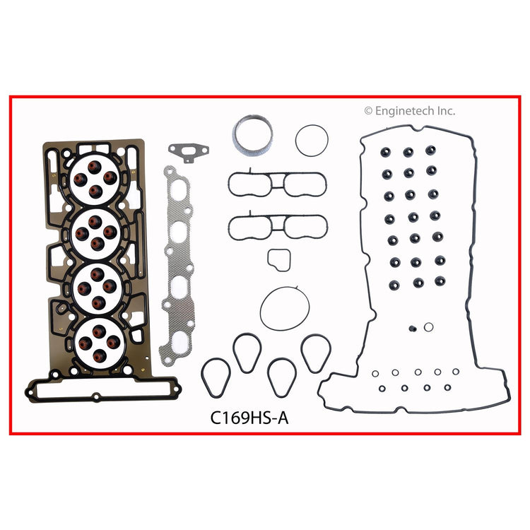 Enginetech C169HS-A Engine Cylinder Head Gasket Set for GMC and Chevrolet Vehicles