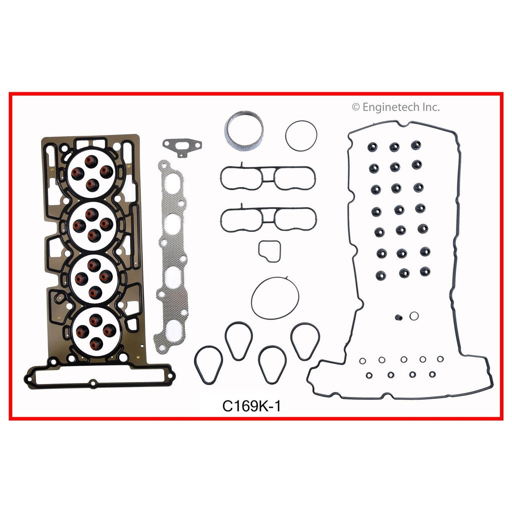 Enginetech C169K-1 Full Engine Gasket Set for GMC and Chevrolet Cars and Trucks