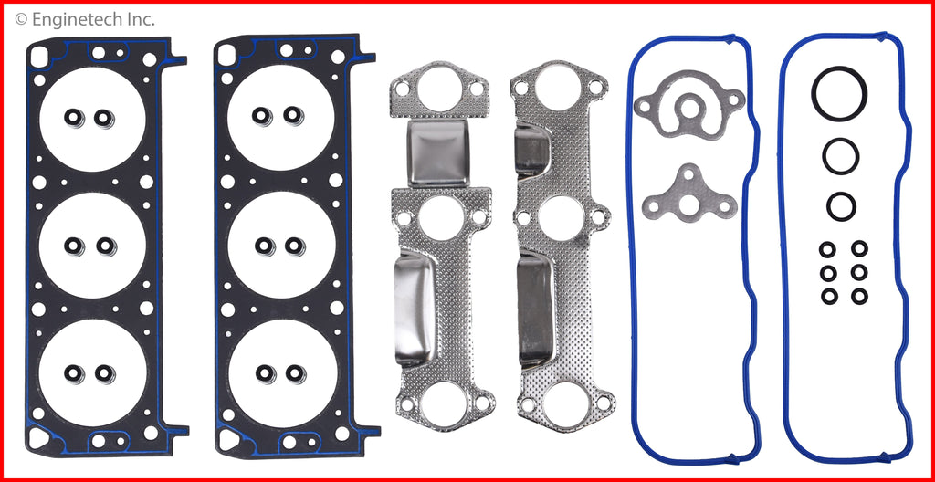 Enginetech C189HS-DAWB Engine Cylinder Head Gasket Set for Chevrolet and GMC Cars and Trucks