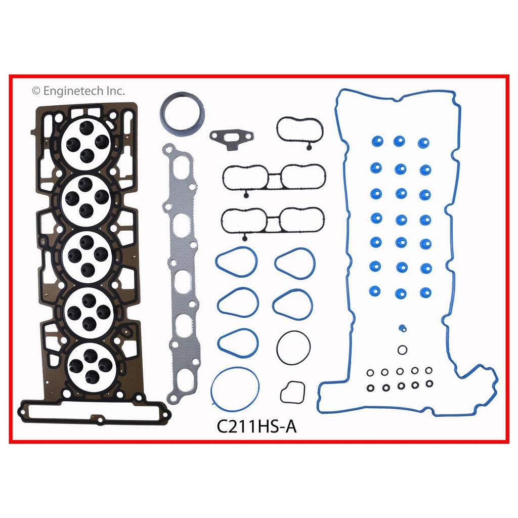 Enginetech C211HS-AWB Engine Cylinder Head Gasket Set for GMC and Chevrolet Vehicles