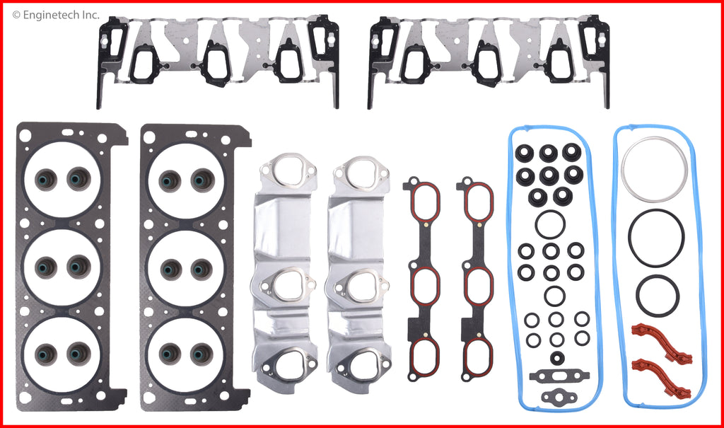 Enginetech C214HS-AWB Engine Cylinder Head Gasket Set for GMC and Chevrolet Vehicles