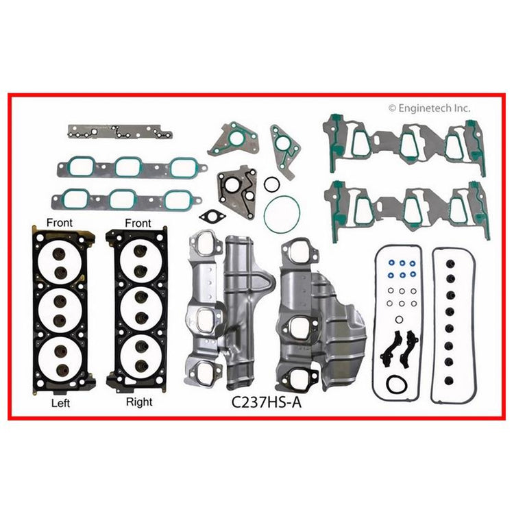 Enginetech C237HS-A Engine Cylinder Head Gasket Set for GMC and Chevrolet Vehicles