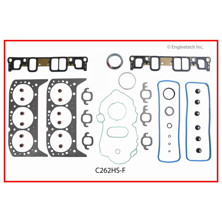 Enginetech C262HS-FWB Engine Cylinder Head Gasket Set for GM and Chevrolet Trucks and Cars