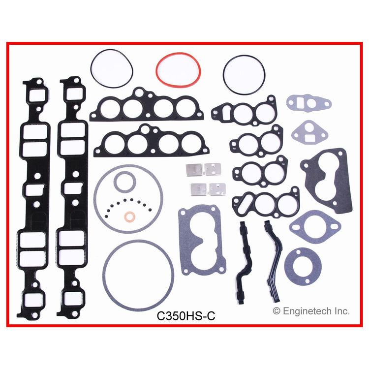 Enginetech C350HS-C Engine Cylinder Head Gasket Set for GMC and Chevrolet Vehicles