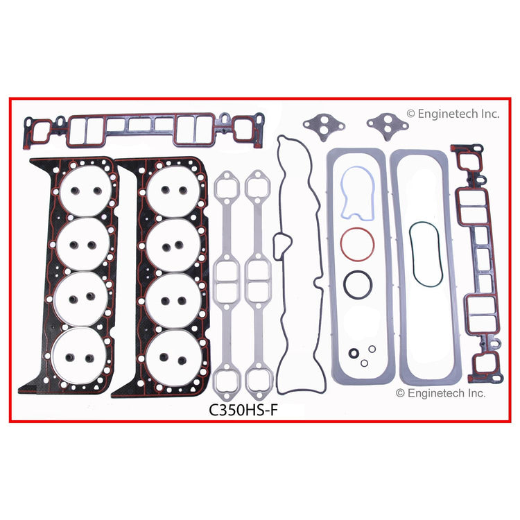 Enginetech C350HS-F Engine Cylinder Head Gasket Set for GMC and Chevrolet Vehicles