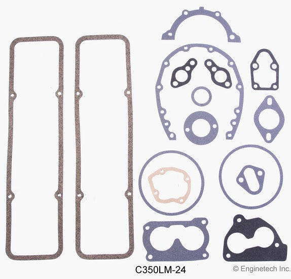 Enginetech C350LM-24 Engine Full Gasket Set for GMC and Chevrolet Cars and Trucks