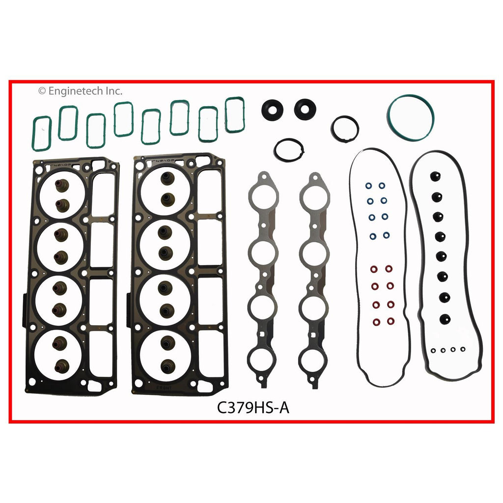 Enginetech C379HS-A Engine Cylinder Head Gasket Set for GMC and Chevrolet Vehicles