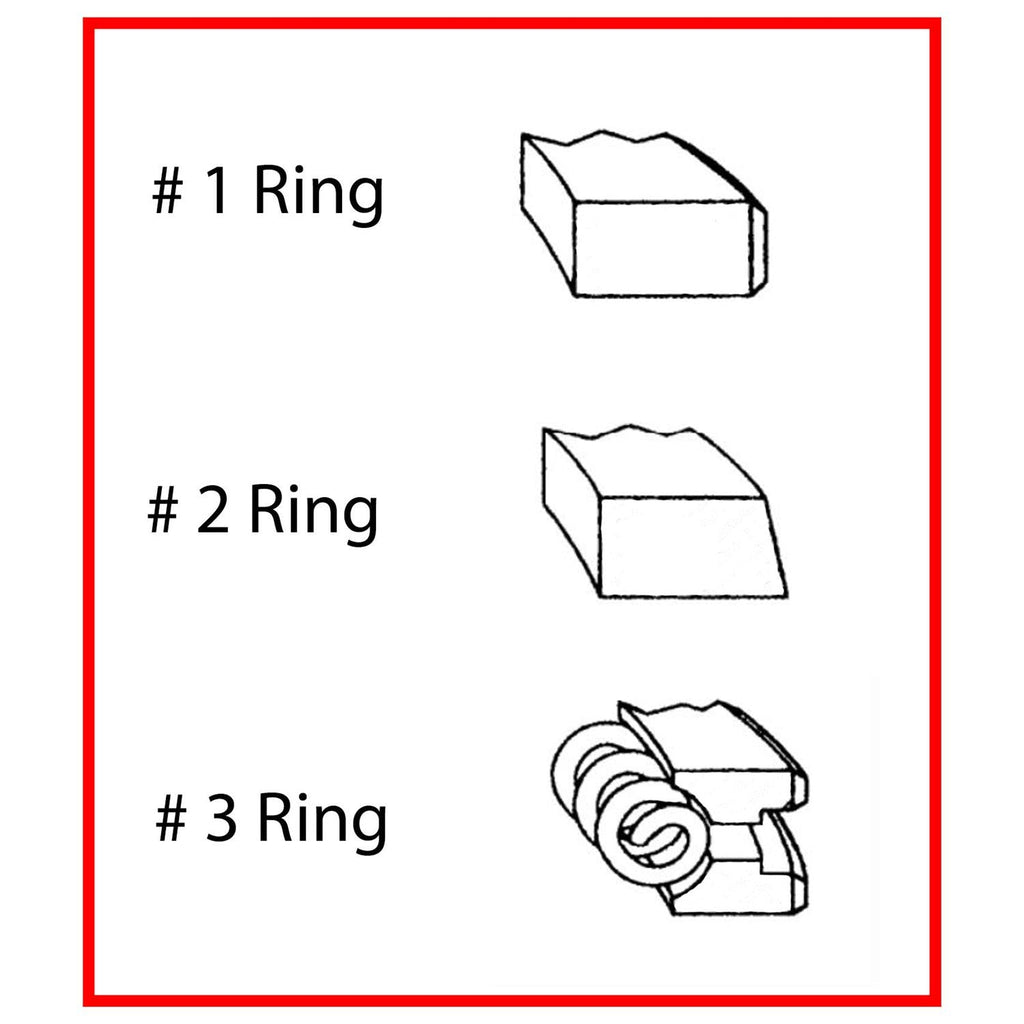 Enginetech C86154-STD Engine Premium Piston Ring Complete Set for Toyota Vehicles