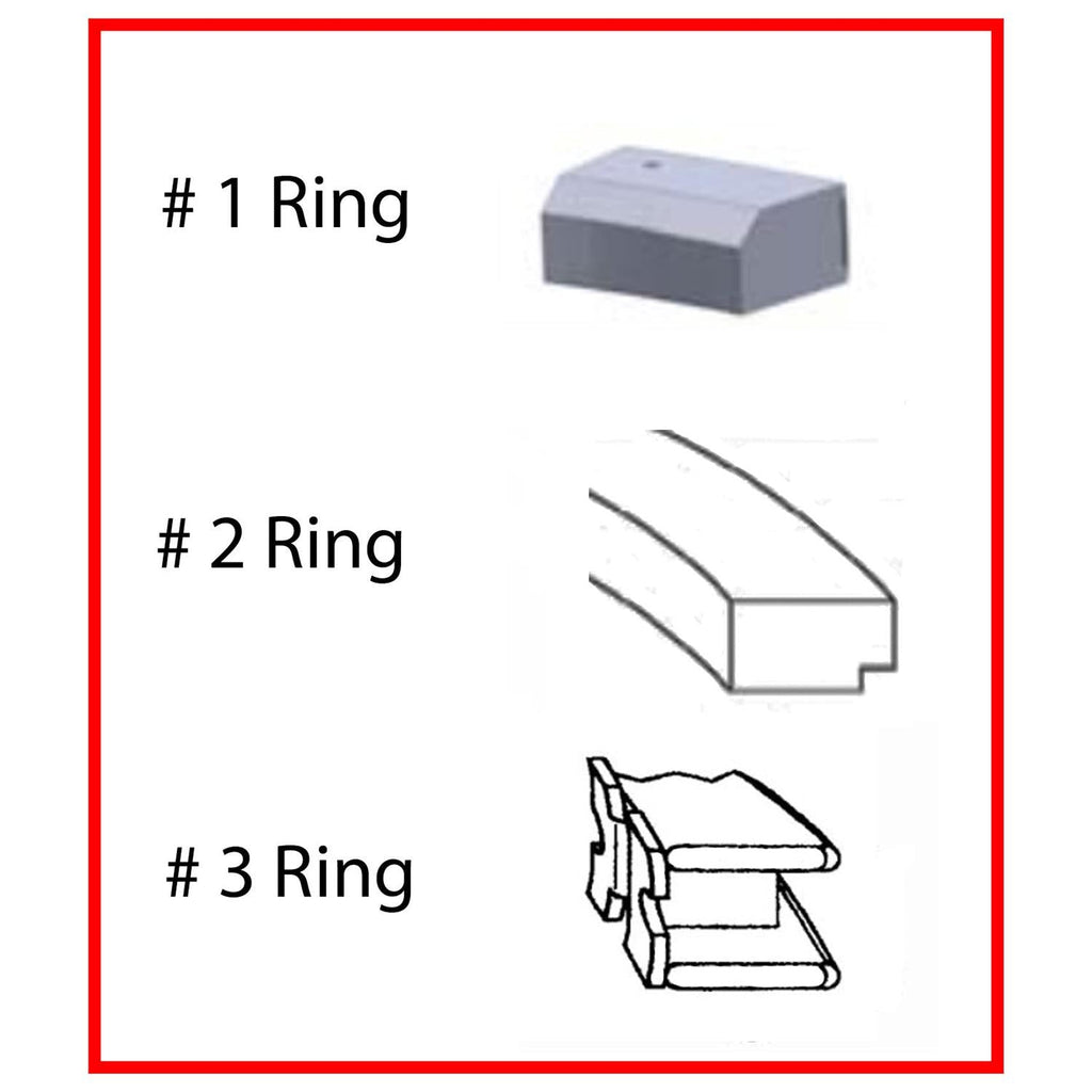 Enginetech C87546-STD Engine Premium Piston Ring Set for Toyota and Lexus Vehicles