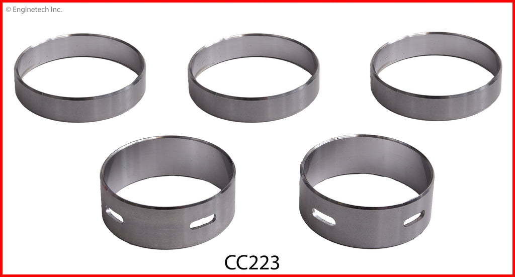Enginetech CC223 Engine Complete Camshaft Bearing Set for 2012-2014 Ford F-250/F-350 Super Duty
