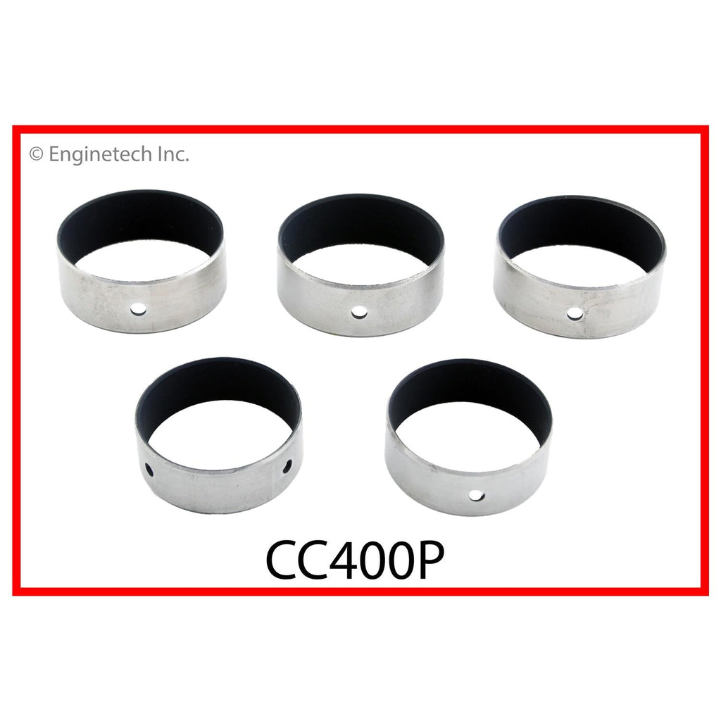 Enginetech CC400P Engine Complete Camshaft Bearing Set for GMC and Chevrolet C1500 Suburban and Pickup Trucks