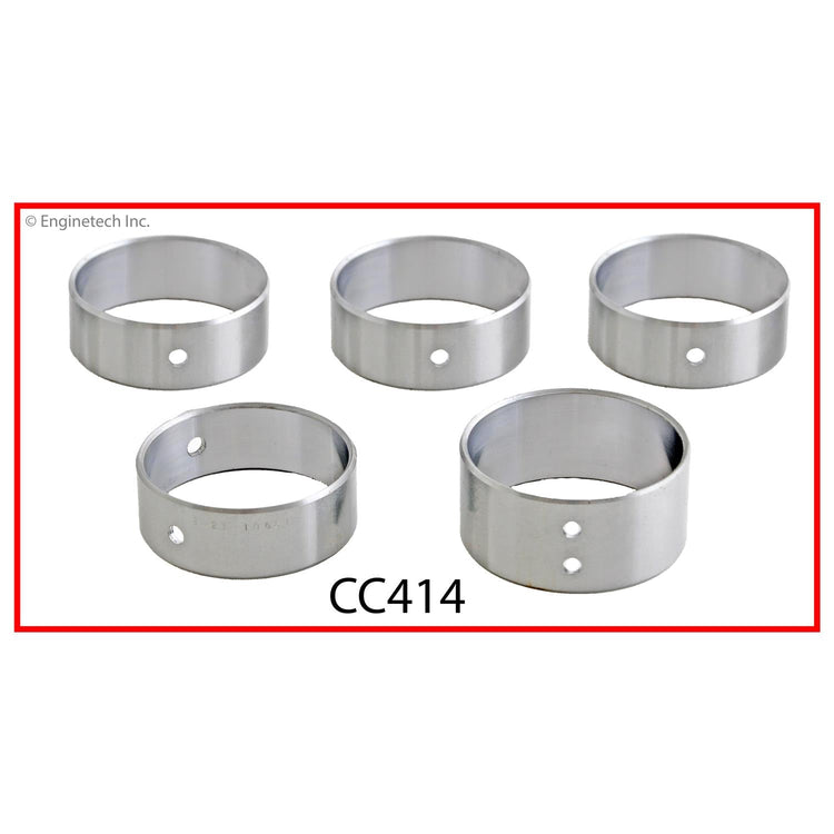 Enginetech CC414 Engine Complete Camshaft Bearing Set for Classic Chevrolet and Pontiac Models