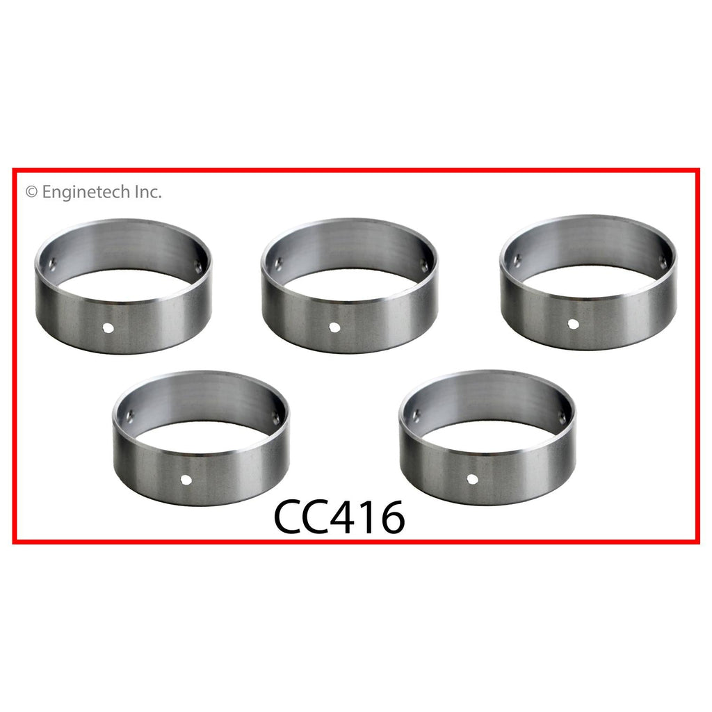 Enginetech CC416 Engine Complete Camshaft Bearing Set for Domestic and Import Engines